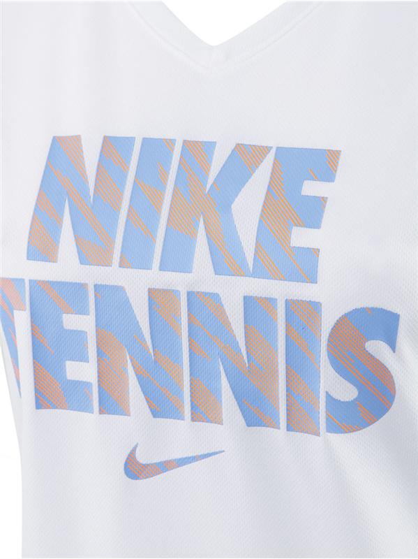 Nike ženska majica Tennis V-neck SS Top