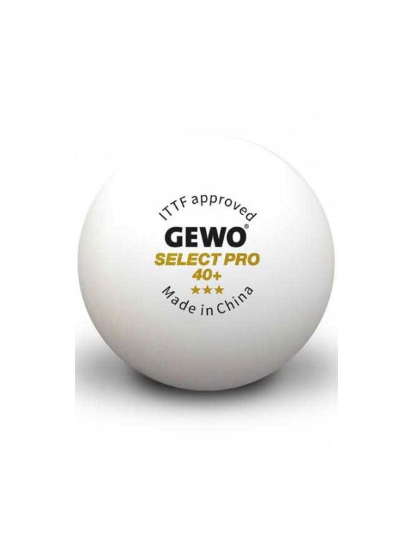 Plastične žogice GEWO Select Pro 40+ *** - 72 žogic