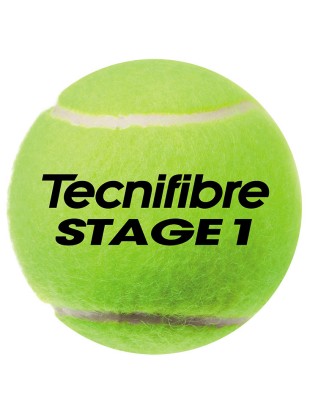 Tenis žogice Tecnifibre Stage 1 (zelena pika) - 72 žog