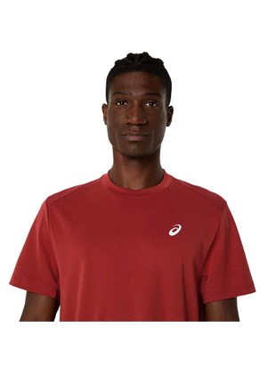 Asics moška majica Court SS Top Burnt Red
