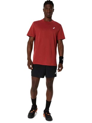 Asics moška majica Court SS Top Burnt Red