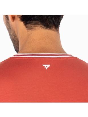 Tecnifibre majica stretch team Tee T-shirt Terracotta