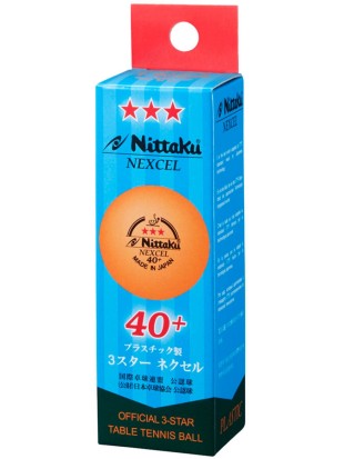 Žogice za namizni tenis Nittaku Nexcel 40+ *** 