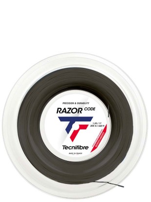 Tenis struna Tecnifibre Razor Code Carbon - kolut 200m
