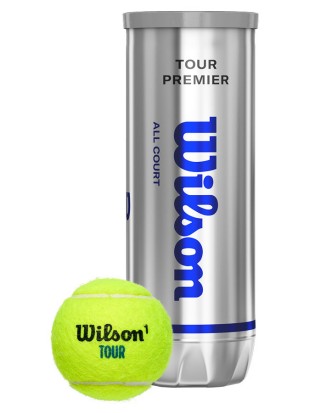 Tenis žogice Wilson Tour Premier - 18 žog