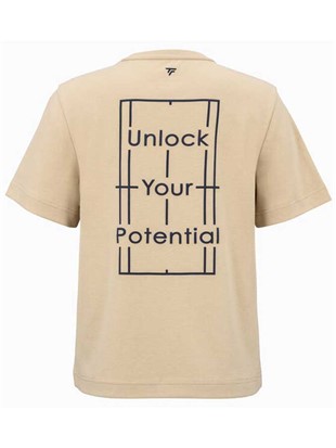 Tecnifibre ženska majica Graphic Tee Sand 2026